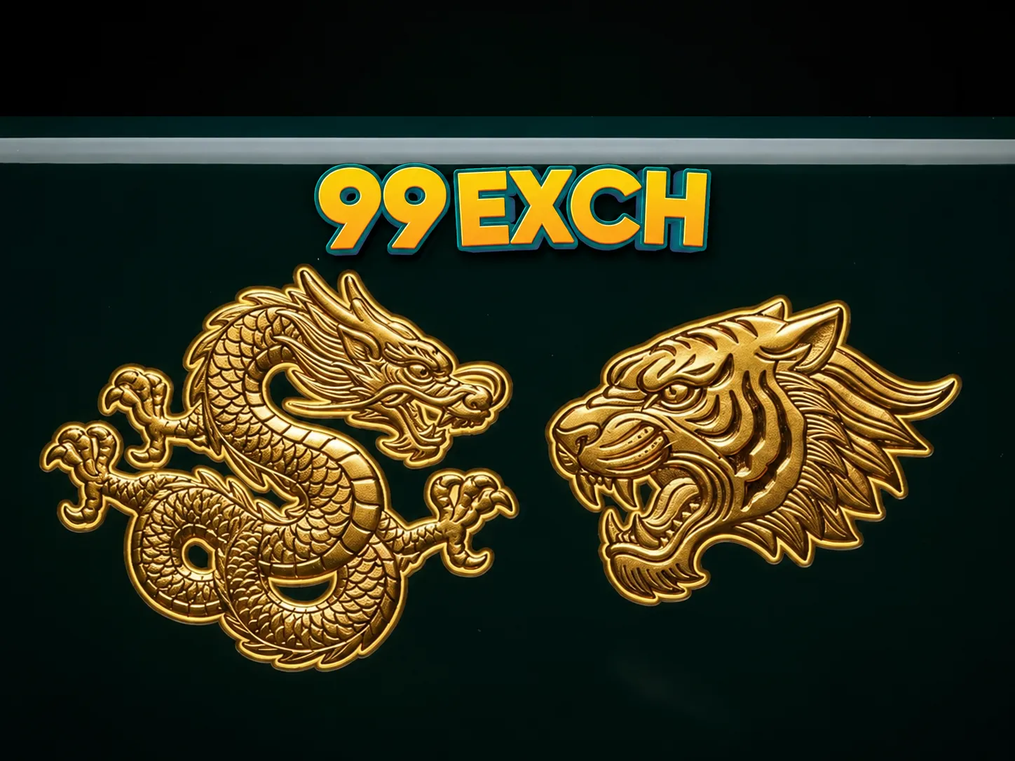 Dragon Tiger card table depiction
