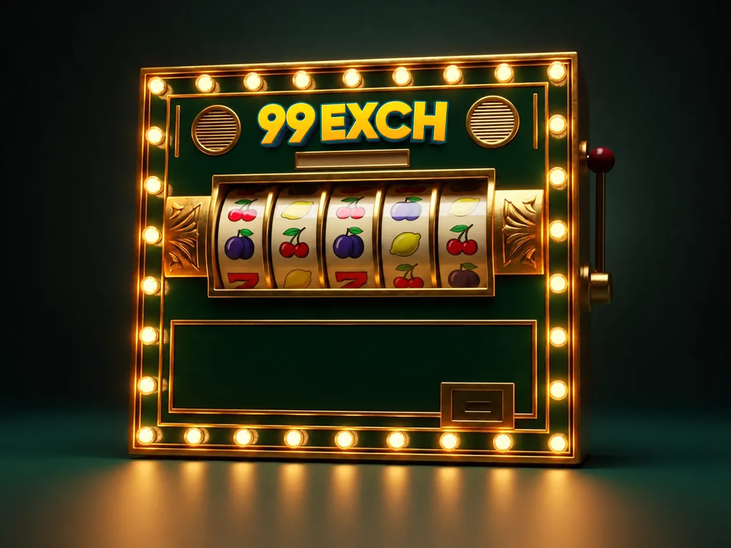 Online slot machine reels and icons