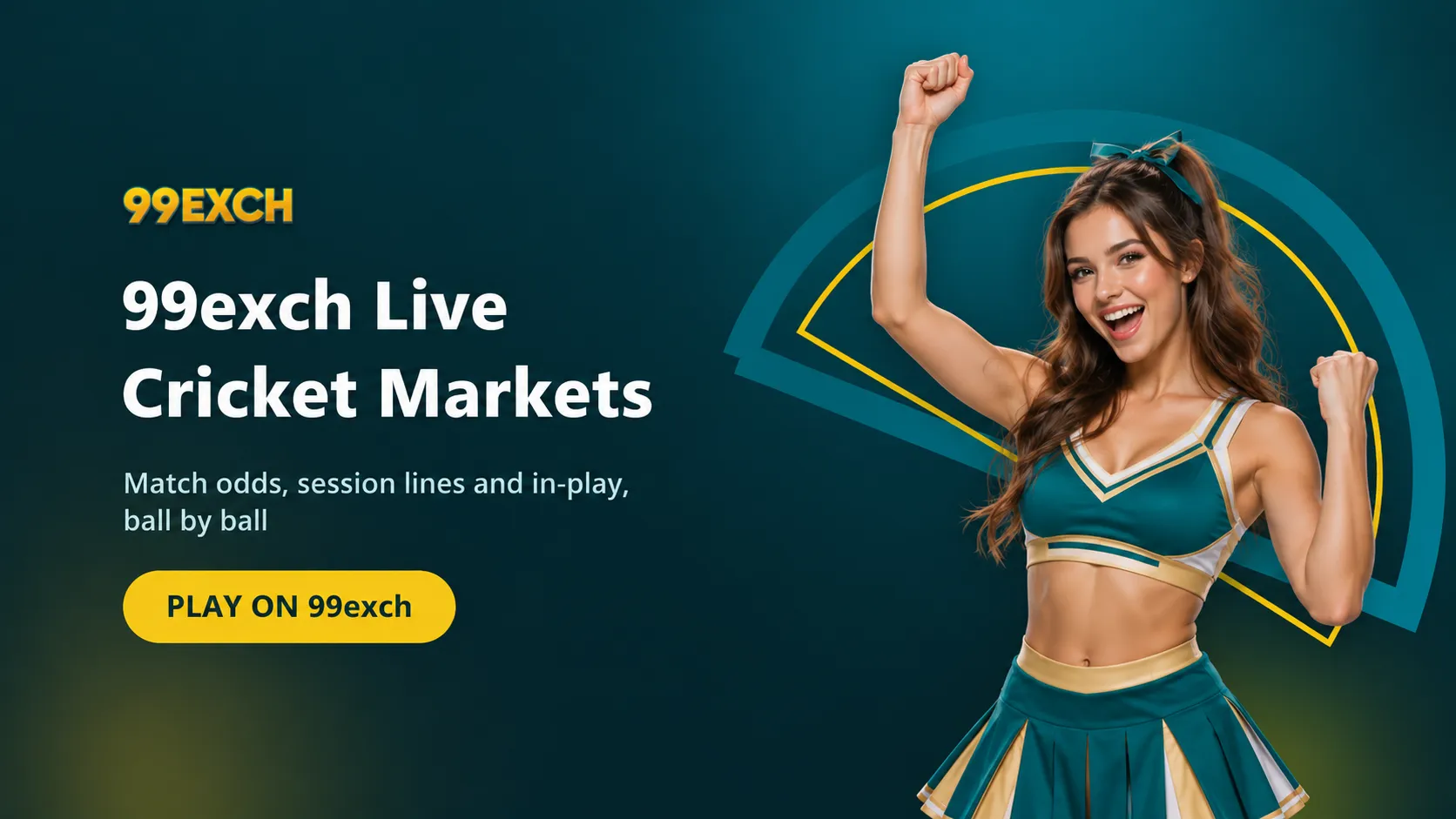99exch live cricket market depiction with odds